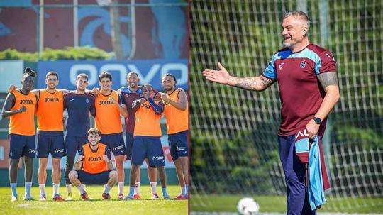 Trabzonspor, KuPS maçı hazırlıklarına ara vermeden başladı