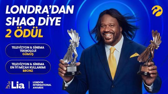 Turkcell'in ‘Shaq diye 5G’ reklam kampanyası iki ödül kazandı