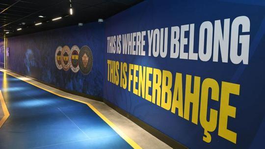 Chobani Stadyumu Şükrü Saracoğlu Spor Kompleksi’nde soyunma odası ve bağlantılı 