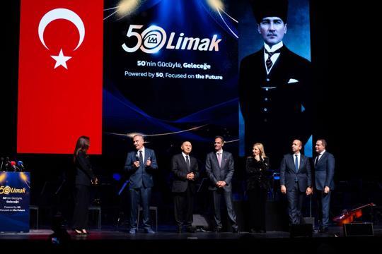 Limak Holding, 50’nci yılını Ankara’da özel bir geceyle kutladı