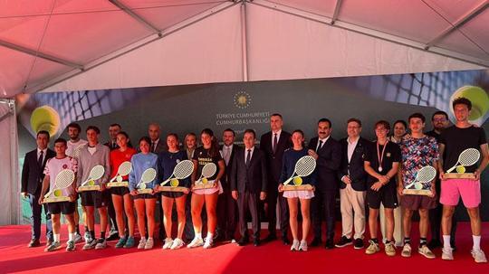 Cumhurbaşkanlığı Tenis Kupası’nda şampiyonlar belli oldu
