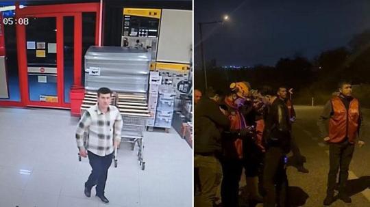 4 gündür haber alınamayan kişiyi arama çalışmaları termal dronla sürüyor