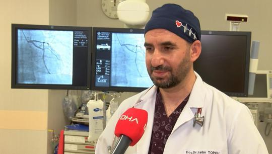 “El bileğinden yapılan anjiyo sayesinde şişlik ve kanama sorunu yaşanmıyor”