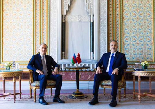 Bakan Fidan Azerbaycan Dışişleri Bakanı Bayramov ile görüştü
