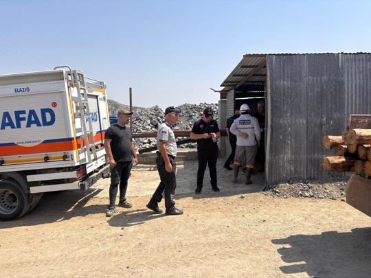 Elazığda madende göçük; 1 ölü