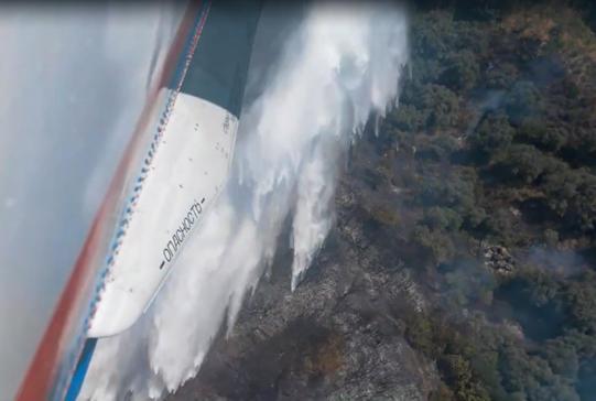 İzmirde çıkan orman yangını kontrol altında