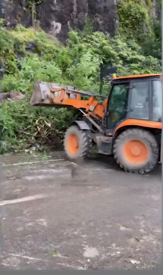 Artvinde heyelan; kapanan Karadeniz Sahil Yolu ulaşıma açıldı
