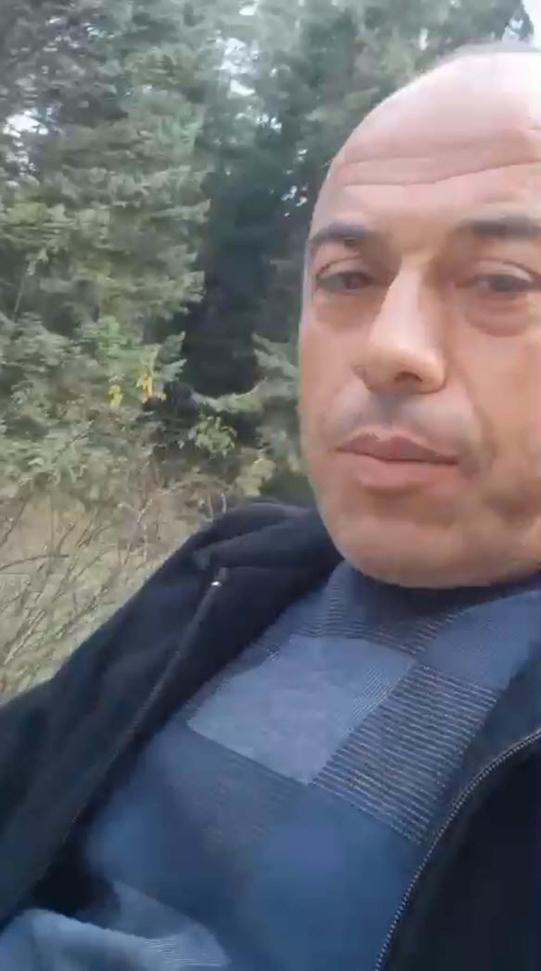 Bindiği at, huysuzlanıp koşmaya başlayınca panik yaşadı; o anlar kamerada