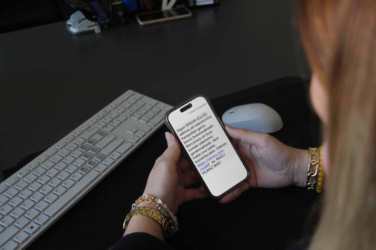 Avukatın adıyla sahte mesajla dolandırıcılık girişimi