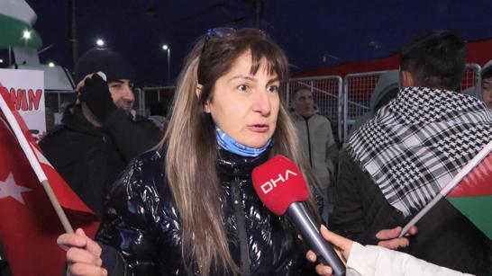 İstanbulda Büyük Gazze Yürüyüşü