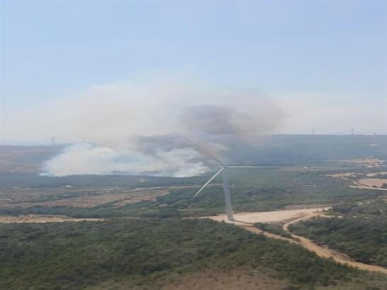 Çanakkale’de orman yangını kontrol altında