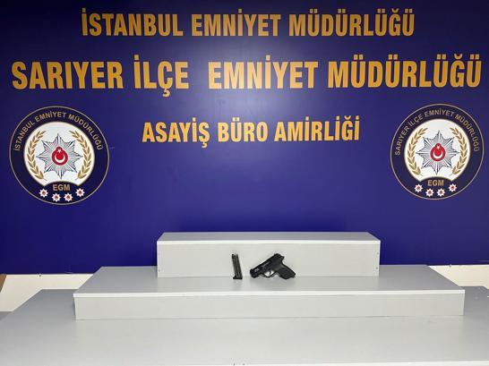 Sarıyer’de silahla havaya ateş açtı tutuklandı: İşi 30 bin liraya aldım parayı alamadım