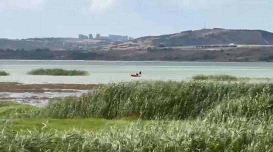 Büyükçekmece Gölünde kaybolan Okan Kurnazın cansız bedeni bulundu