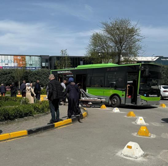 Otobüs şoförü, rahatsızlanan yolcuyu hastaneye yetiştirdi