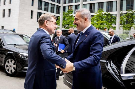 Dışişleri Bakanı Fidan, Alman mevkidaşı Wadephul ile bir araya geldi