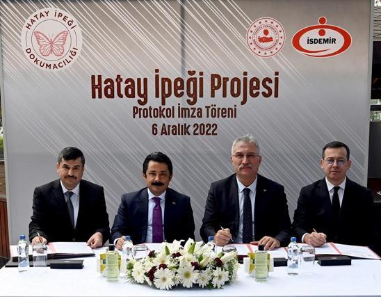 Unutulmaya yüz tutmuş Hatay ipeği için harekete geçildi