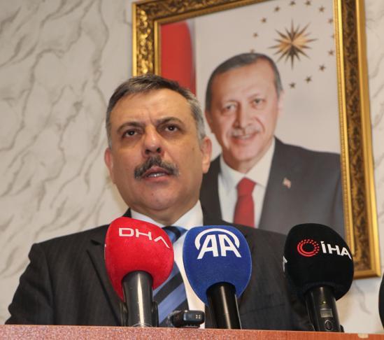 İçişleri Bakanlığına atanan Çiftçi, Erzuruma veda etti