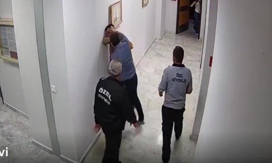 Personelini darbeden hastane müdürü açığa alındı