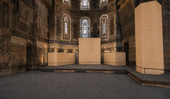 Ayasofya’da doğu yarım kubbede güçlendirme ve konservasyon çalışmaları başlıyor