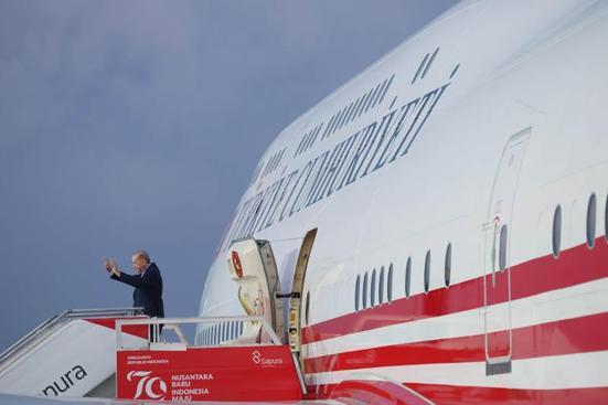 Cumhurbaşkanı Erdoğan, Endonezyadan ayrıldı
