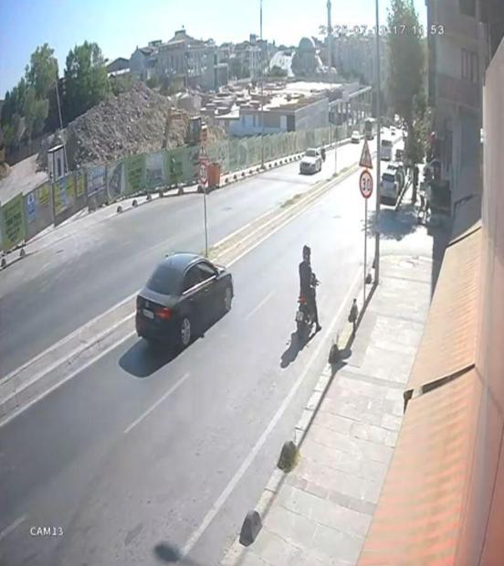 Arnavutköyde motosikletli polisler cinayeti önledi