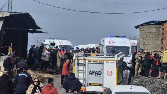 Zonguldakta maden ocağında göçük