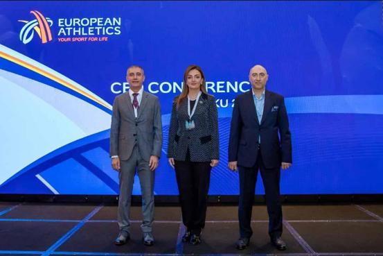 TAF Başkanı Karadağ, Azerbaycan’da European Athletics CEO Konferansı’na katıldı