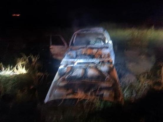 Siirtte şarampole devrilen otomobil alev aldı: 6 ölü, 1 yaralı