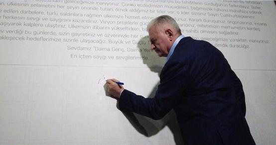 Sultanbeyli’de gençlerden Cumhurbaşkanı Erdoğan’a 2023 mektubu