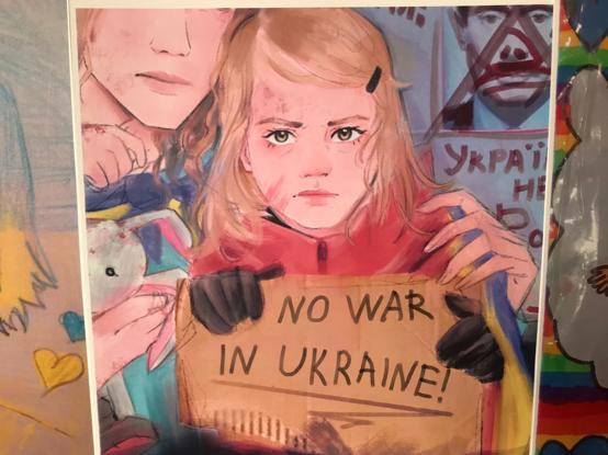 Büyükçekmece’de Savaş Mağduru Ukraynalı Çocuklar Sergisinin açılışı gerçekleşti