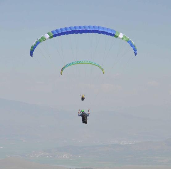 Türkiye Yamaç Paraşütü Hedef Yarışması Gaziantep 2026 başladı