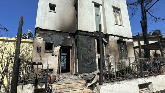 Çanakkalede orman yangını 2nci gününde