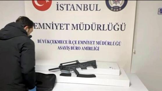 Büyükçekmece Gölüne uzun namlulu silahla ateş eden şüpheli yakalandı