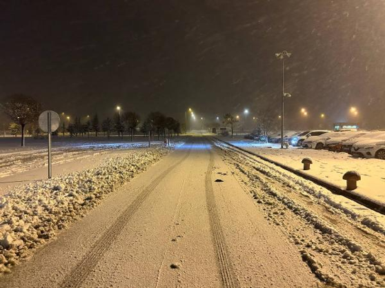 Sivas’ta kar yağışı etkili oldu