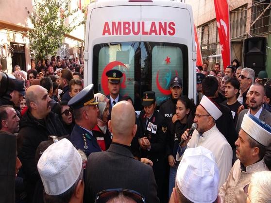 Şehitler memleketlerinde son yolculuğuna uğurlandı