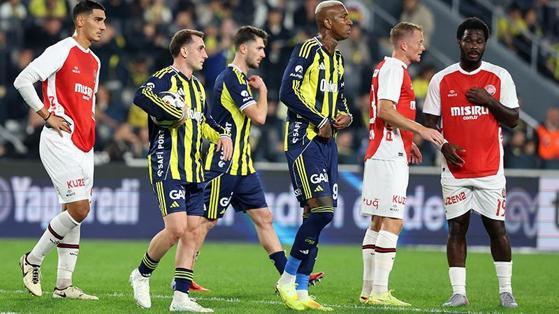 Fenerbahçe - Fatih Karagümrük: 2-1