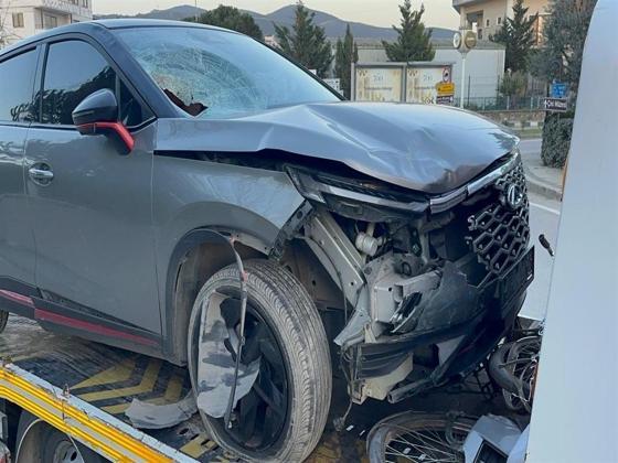 Otomobilin çarptığı bisikletlinin öldüğü kazanın görüntüleri ortaya çıktı
