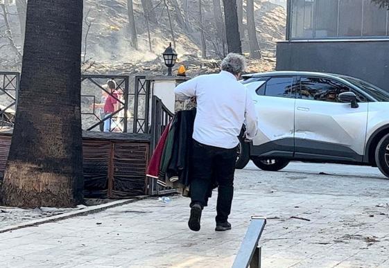 Çanakkalede orman yangını 2nci gününde