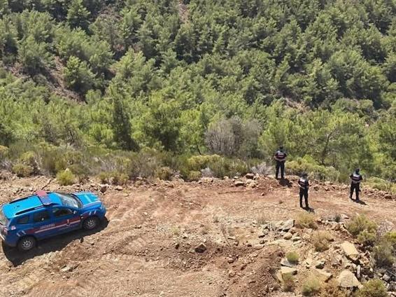 Datçada orman yangınlarına karşı nöbet