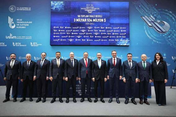 5G ihalesi için teklifler verildi