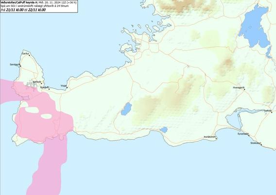 İzlandanın güneyinde yanardağ patlaması