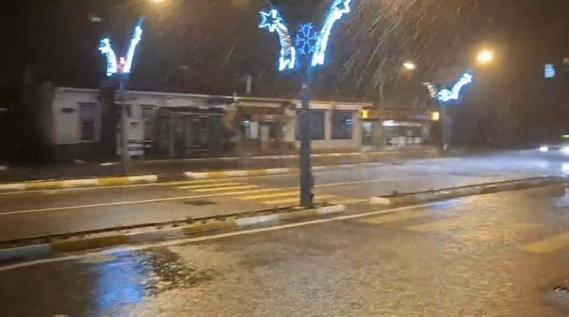 Ayvalıkta sağanak ve fırtına sonrası gökkuşağı