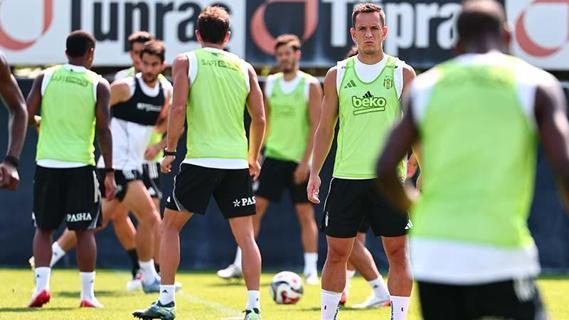 Beşiktaş, St. Patricks maçı hazırlıklarını sürdürdü