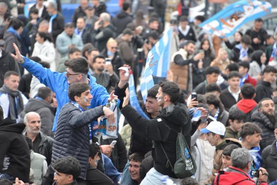 Erzurumda Süper Lig coşkusu