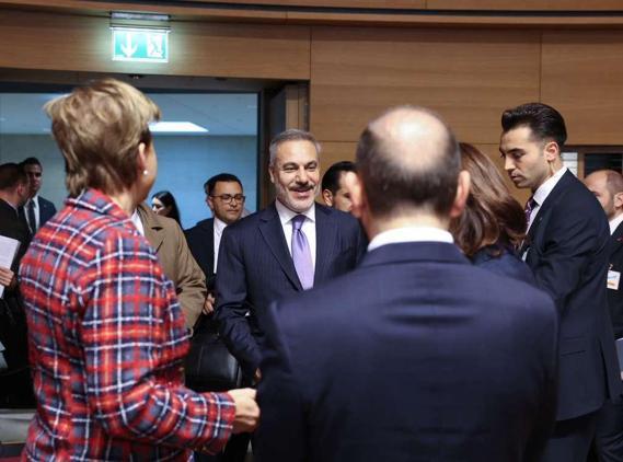 Bakan Fidan, AB Dış İlişkiler Konseyi Bakanlar Toplantısı’na katıldı