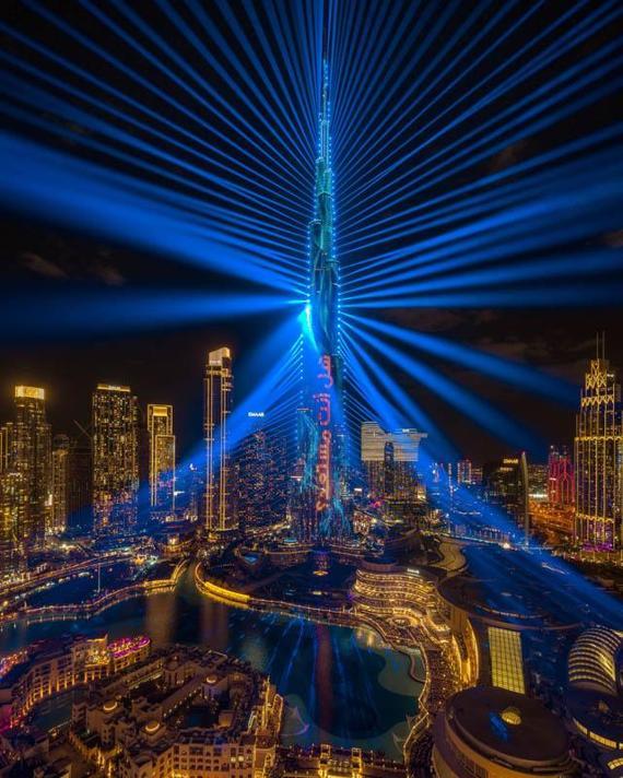 Birleşik Arap Emirlikleri yeni yıla girdi