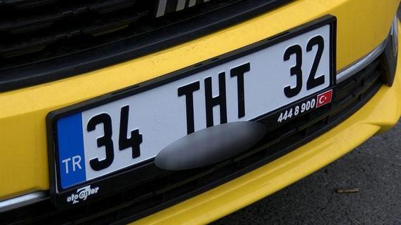 Taksimetre zammıyla plaka fiyatları da arttı