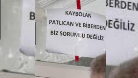 Şanlıurfada isot ve patlıcanın kaybolması kavgası kamerada