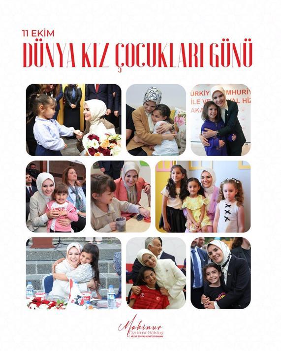 Bakan Göktaş’tan Dünya Kız Çocukları Günü mesajı