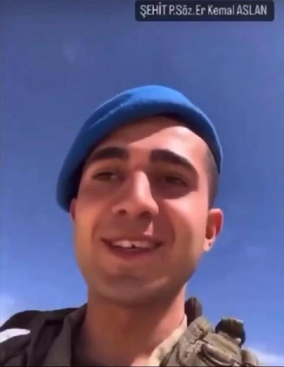 Elazığlı askerin şehit olmadan önceki videosu ortaya çıktı